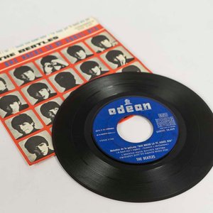 Disco Vinilo Single The Beatles - A Hard Day's Night (1964, 1ª Edición España) - imagen 2
