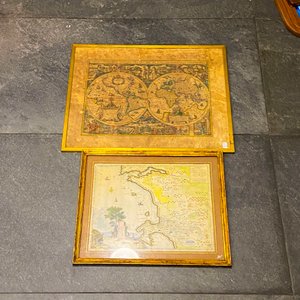 Dos cuadros mapas diferentes - imagen 2