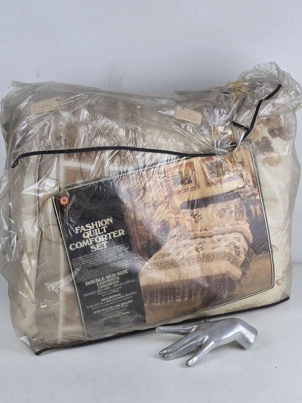 Juego de Edredón para Cama Doble "Fashion Quilt Comforter Set"