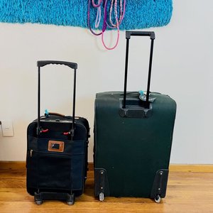 Set de 2 Valijas Monsac y Easyline Negras - imagen 2