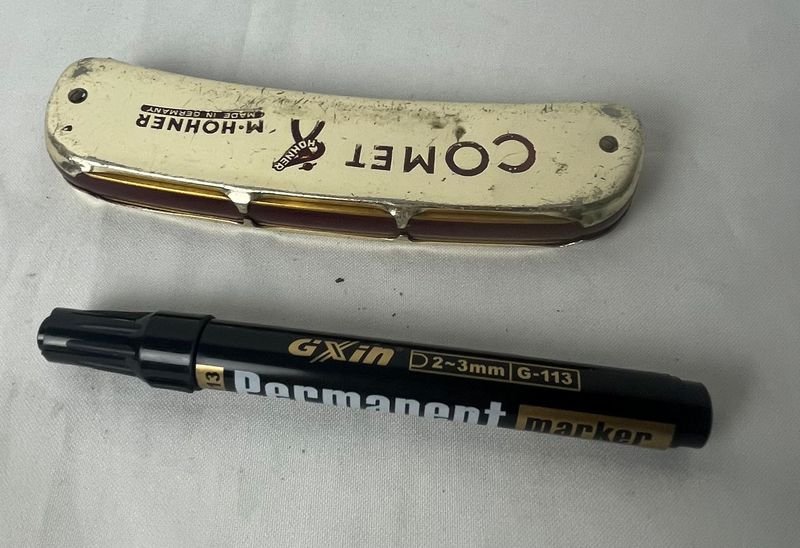 Armonica Musical Instrumento con Materiales de Metal y Cuerda - imagen 3