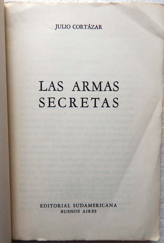 Libro de Julio Cortázar: Las Armas Secretas. Cinco Cuentos. - imagen 2