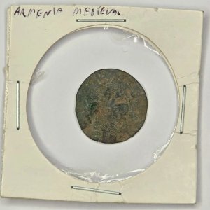 Moneda Antigua de Bronce Armenia Medieval (Siglos XII-XIII) - imagen 3