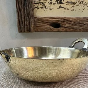 Cuenco de Bronce con Asas y Textura - 15 cm - imagen 4
