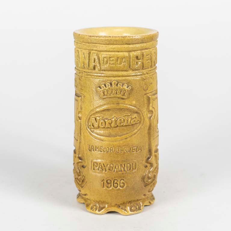 Lote anterior: Jarra de cerveza Noretña de cerámica, 1° semana de la cerveza de Paysandu 1966
