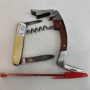 Navaja Multiuso Alemana Antigua con Sacacorchos y Destapador - imagen 2