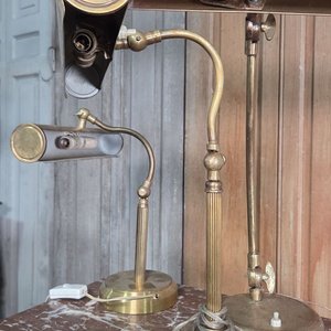 Lámparas de Escritorio de Bronce Estilo Clásico (3 Unidades) - imagen 3