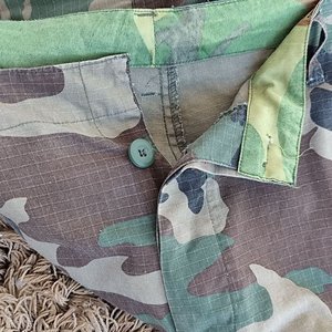 Pantalón Militar Camuflado Woodland Ripstop Talle Grande - imagen 11