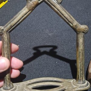 Par de Estribos de Bronce para Jinete - imagen 5