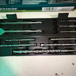 Juego de 10 Mechas y Cinceles SDS Plus Victoche - imagen 2