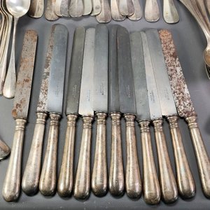Lote de Cubiertos Christofle: Cucharas, Tenedores y Cuchillos - imagen 6