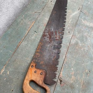 Lote anterior: Serrucho Trozador Antiguo de Acero para Colección