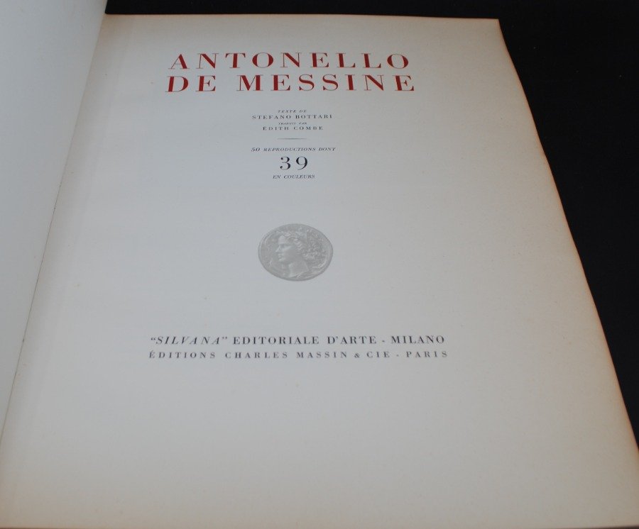 Libro de arte: Antonello de Messine - imagen 3