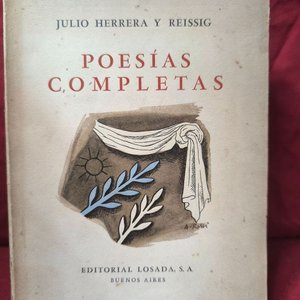 Lote siguiente: Poesías Completas de Julio Herrera y Reissig - Edición 1942