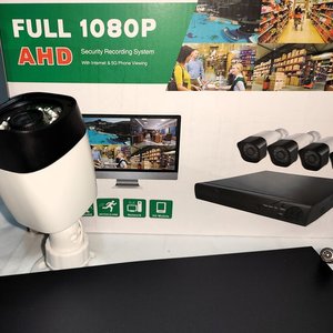 Sistema de Vigilancia DVR con 4 Cámaras Full 1080p AHD, Accesorios y Cables - imagen 4