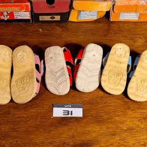 Lote de 7 Sandalias Infantiles: Varios Modelos, Colores y Talles - imagen 4