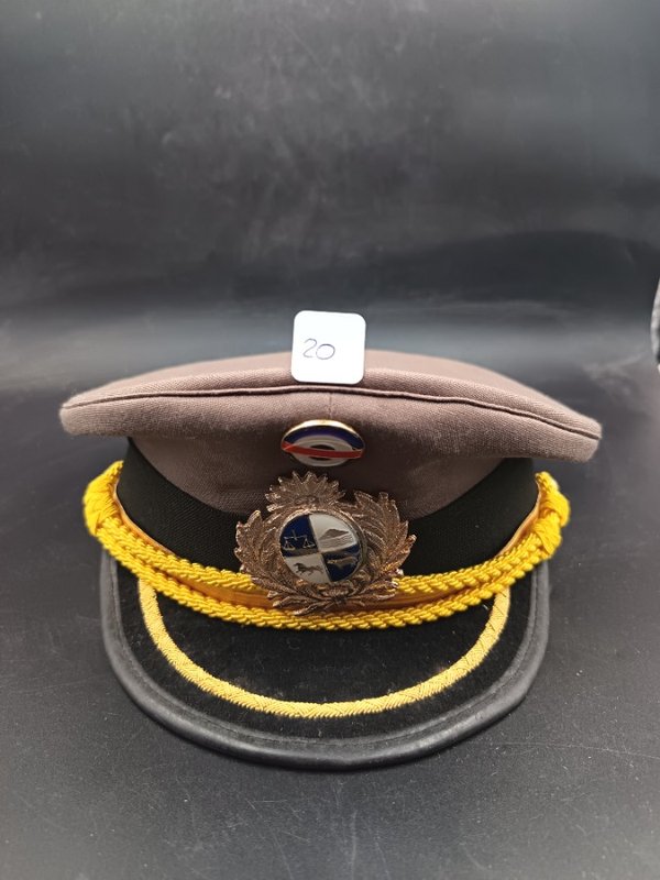 Gorra de Oficial del Ejército Uruguayo - Insignia de Grado Mayor - imagen 1