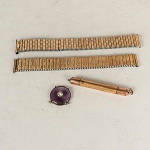 Lote anterior: Lápiz Mecánico, Mallas de Reloj y Broche Vintage