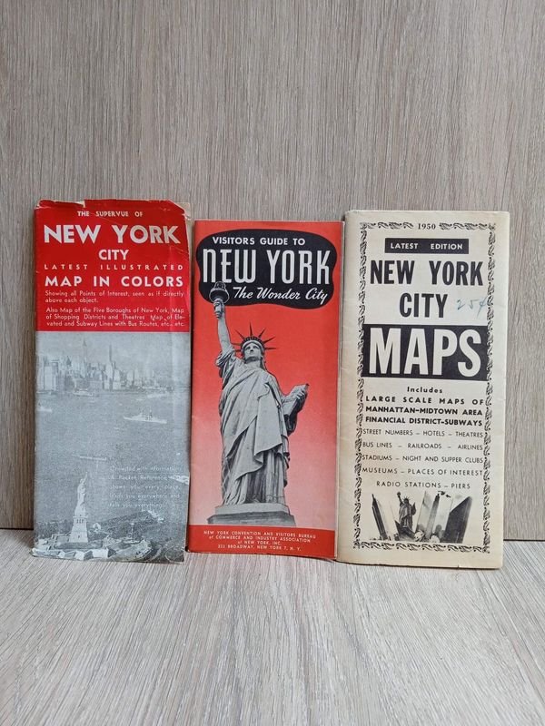 Guías Turísticas De New York, Periodo 1940-50