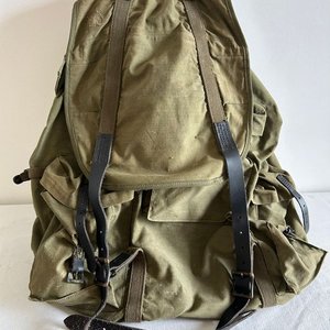 Mochila Militar "Rock Sack" de 1951 en Impecable Estado - imagen 2