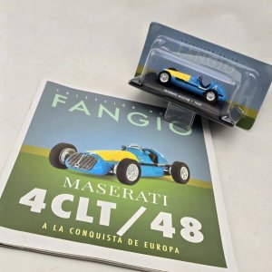 Réplica Maserati 4CLT/48 1949 Juan Manuel Fangio Colección Museo - imagen 3