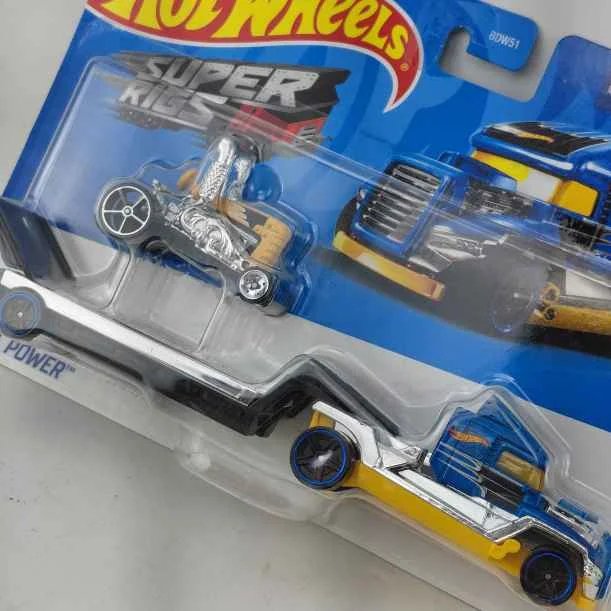 Juguetes Hot Wheels Super Rigs Stell Power - imagen 2
