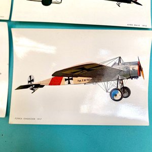 Lote de 6 Postales de Aviones Históricos de Combate - imagen 6