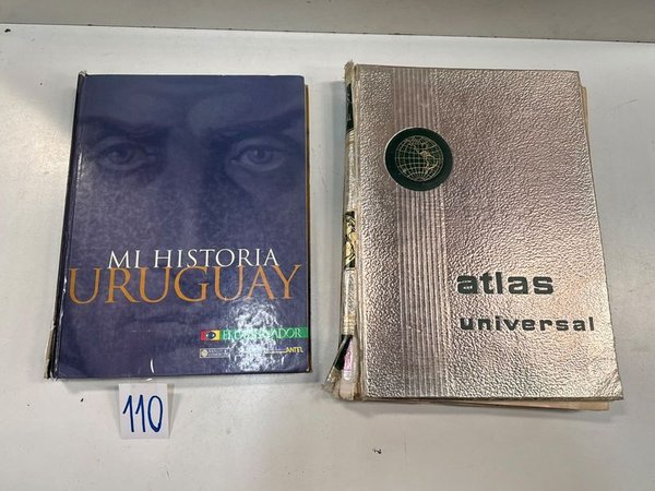 Atlas Universal y Mi Historia de Uruguay - Libros