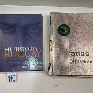 Lote siguiente: Atlas Universal y Mi Historia de Uruguay - Libros