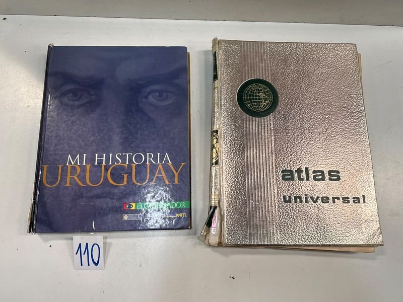 Atlas Universal y Mi Historia de Uruguay - Libros