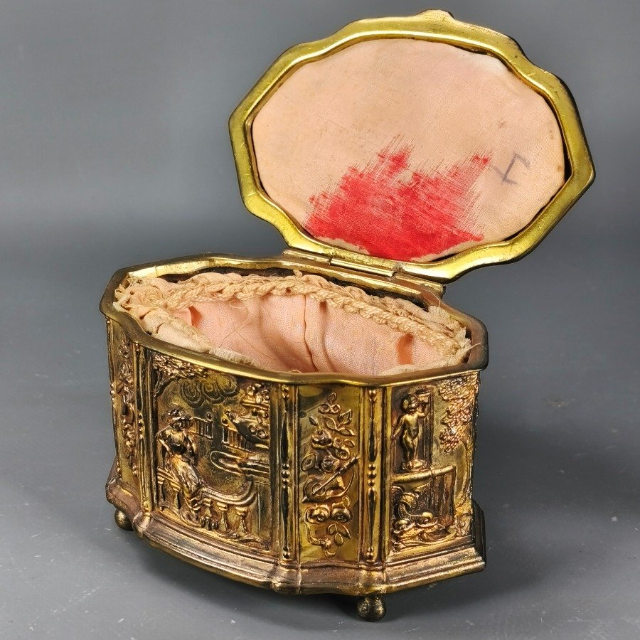 Caja Decorativa en Bronce de Jennings Bros - imagen 4