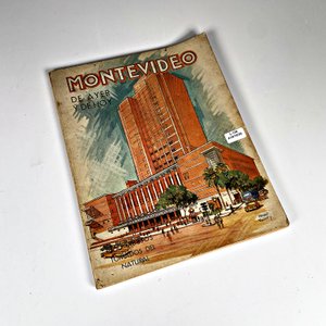 Libro "Montevideo de Ayer y de Hoy" con Dibujos de Pierre Fossey - imagen 2
