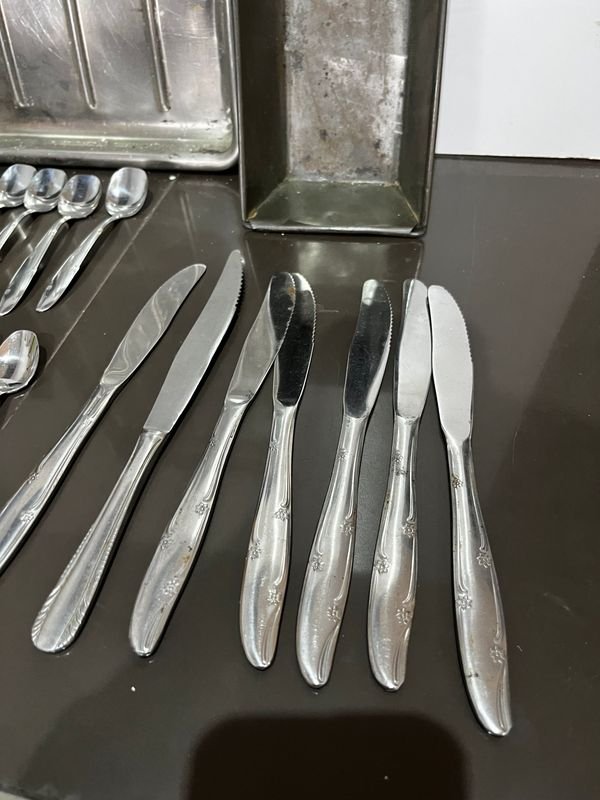 Conjunto de Cubiertos de Acero Inoxidable - imagen 4