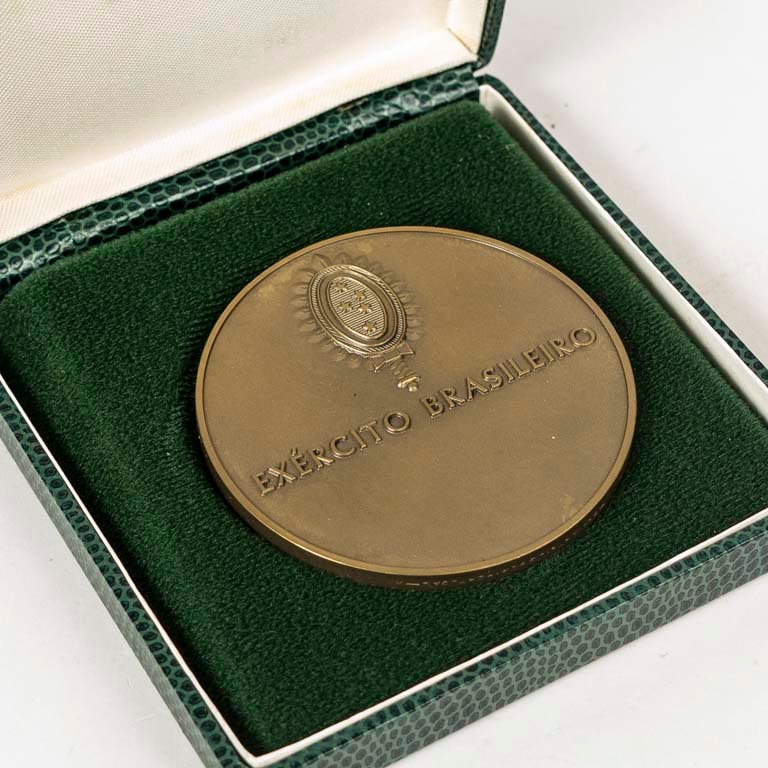 Medalla de bronce Duque de Caxias con estuche - imagen 2