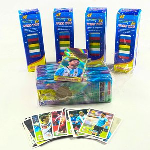 Lote de Cartas Coleccionables FIFA World Cup Qatar 2022 y Bloques de Construcción - imagen 1