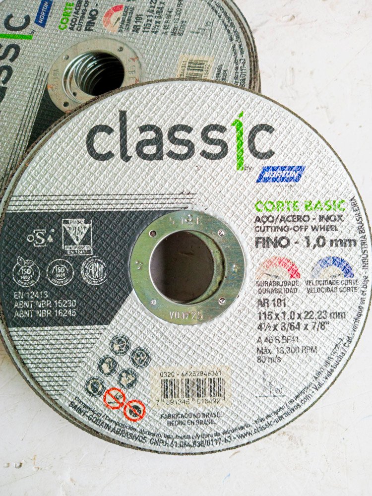 Discos de corte 4.5 Norton en excelente condición - imagen 2