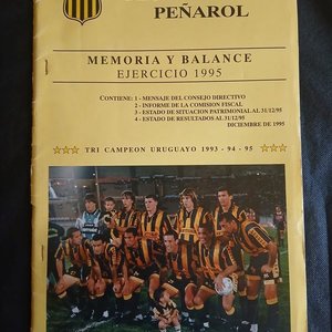Memoria y Balance Club Atlético Peñarol - Ejercicio 1995 Documento Oficial - imagen 1