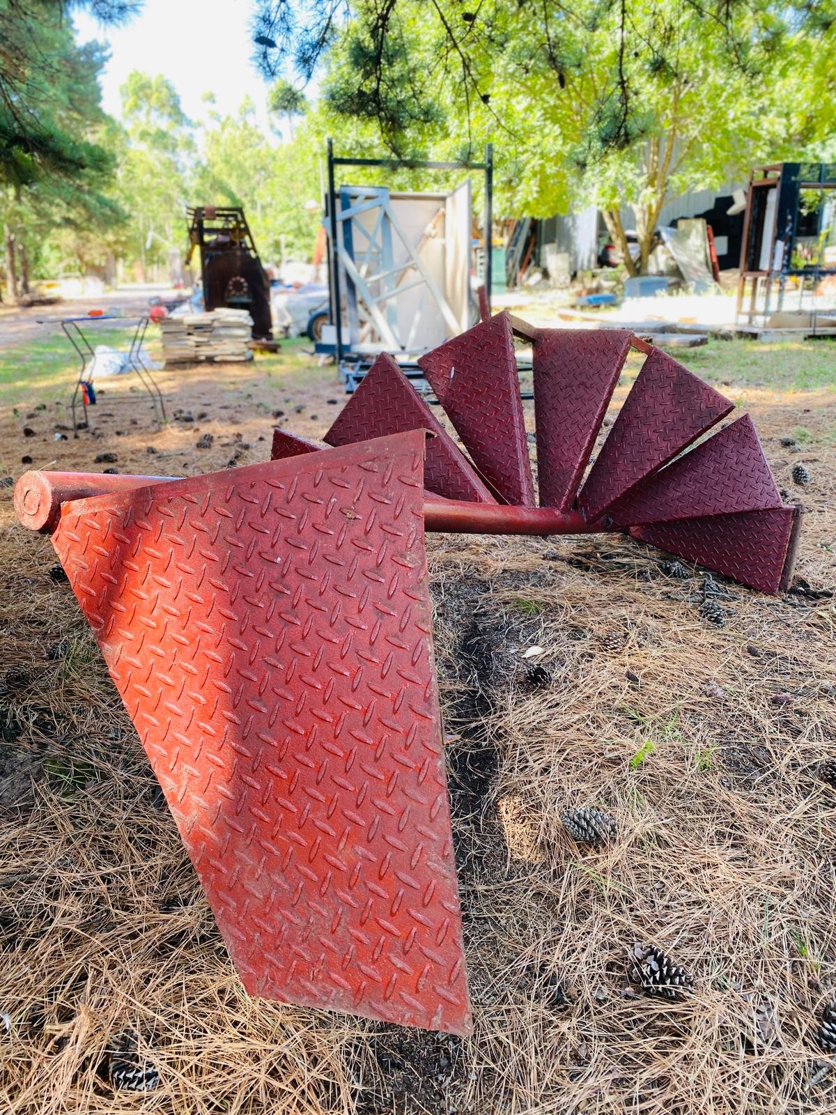 Item escalera-caracol-en-hierro-12-escalones - Image 0