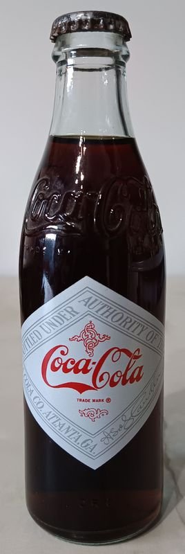 Botella de Vidrio COCA COLA, reproducción del envase de 1900 - imagen 3