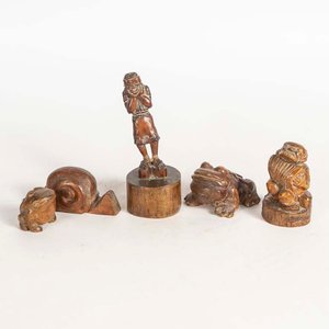 Lote anterior: Cinco Tallas de Madera Artesanales Sabatel