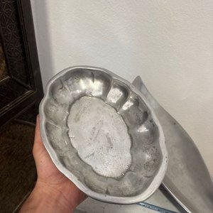 Lote de 2 Bandejas de Peltre - imagen 4