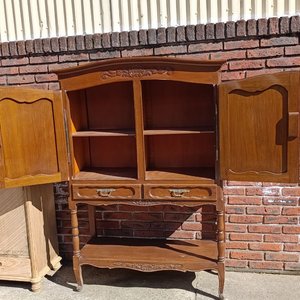 Aparador Estilo Provenzal Madera Maciza Pino Brasil Antiguo - imagen 5