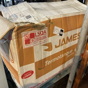 Lote siguiente: Termotanque Eléctrico James con Aislamiento de Poliuretano