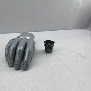 Medida de Whisky de Peltre Antigua - imagen 3