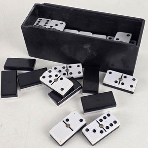 Sellos Numéricos y Juego de Dominó Antiguo - imagen 5