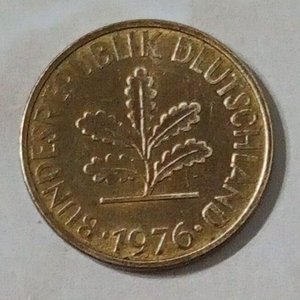 Lote anterior: Moneda de 10 Pfennig de Alemania Occidental, Año 1976