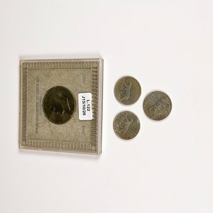 Tres Monedas de Plata: El Puma y Presidente Dwight D. Eisenhower - imagen 2