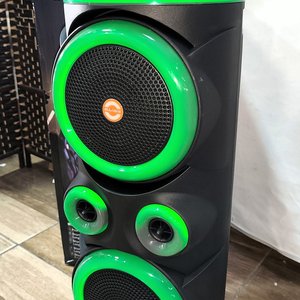 Equipo de Audio Multimedia con Doble Bocina de 8", Luces y 2 Micrófonos - imagen 5