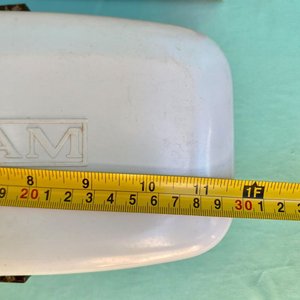 1950´´s . Batidora de helados con caja original y manual de uso. Marca sumbean. No la probamos. 29.5 cm x 13 cm x 8.5 cm. - imagen 10