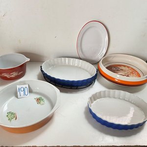 Lote de 5 Fuentes y Bols de Loza para Cocina - imagen 3
